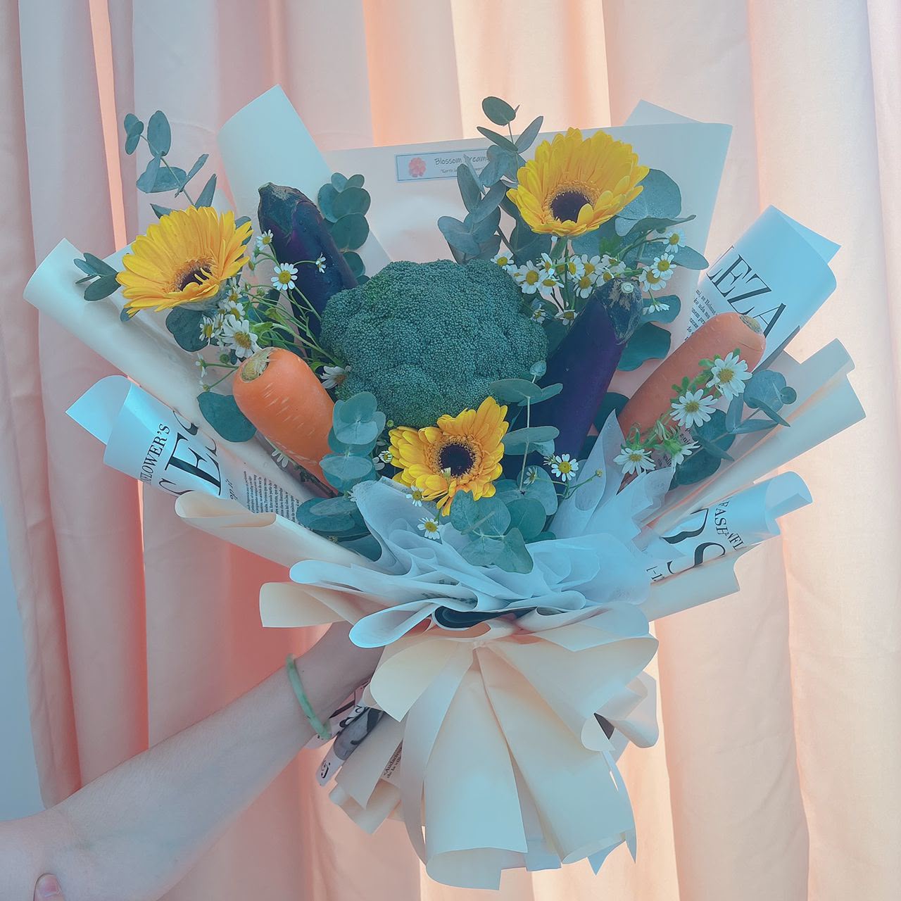 Verdia | Fresh Vegetable & Flower Bouquet