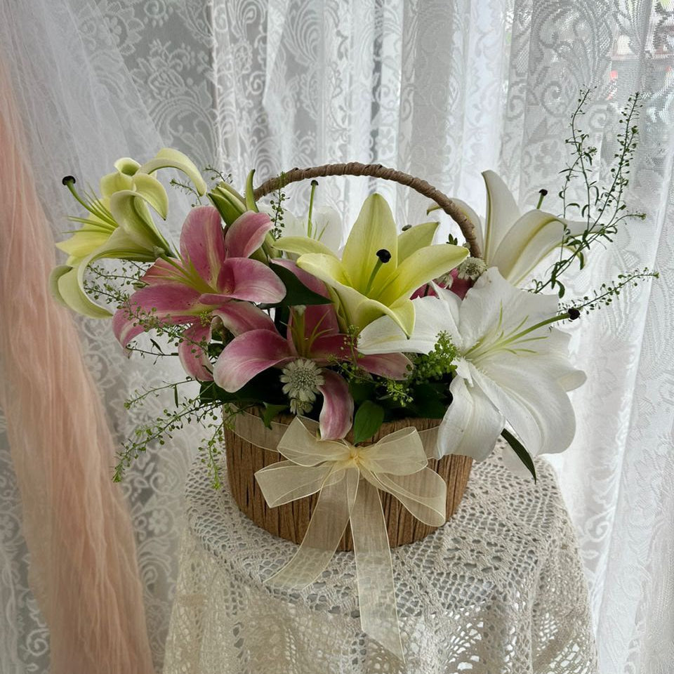 Pure Serenity | Flower Basket