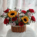 Radiant Wishes | Flower Basket