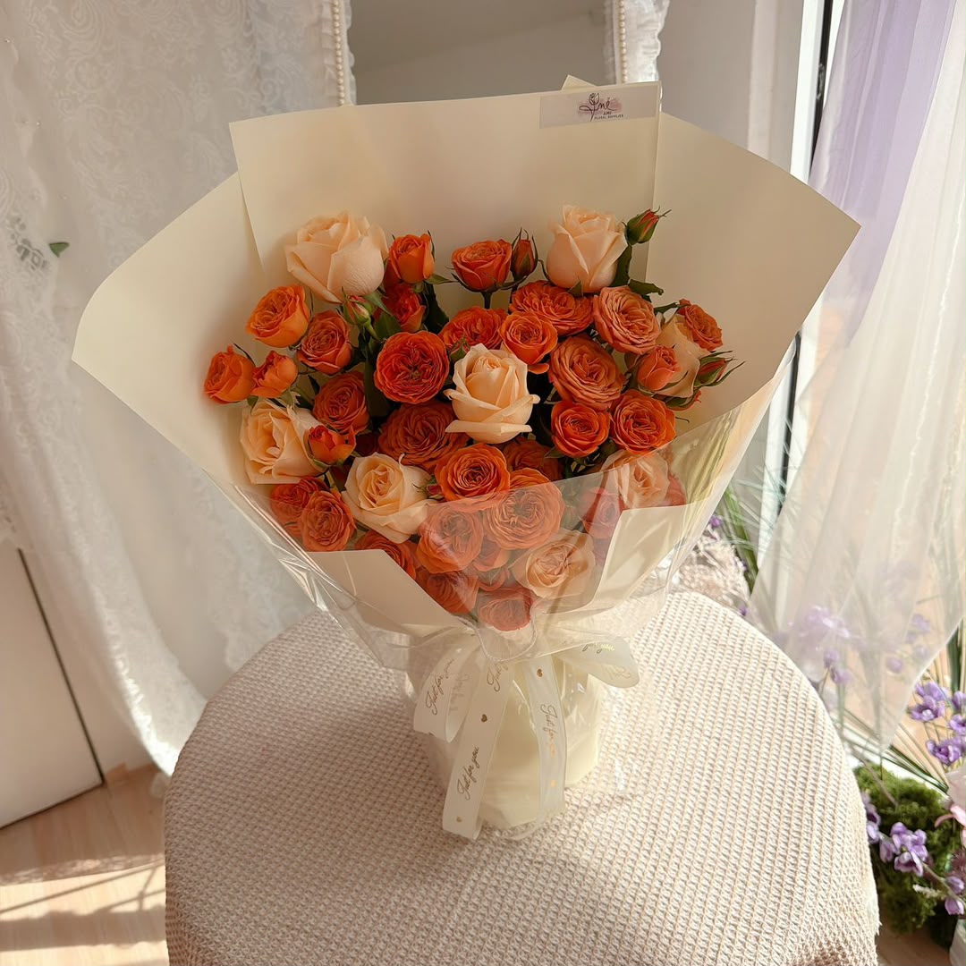 Amber Romance | Flower Bouquet for Him
