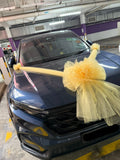 Golden Vows | Wedding Car Deco [Front+Back+4Doors]