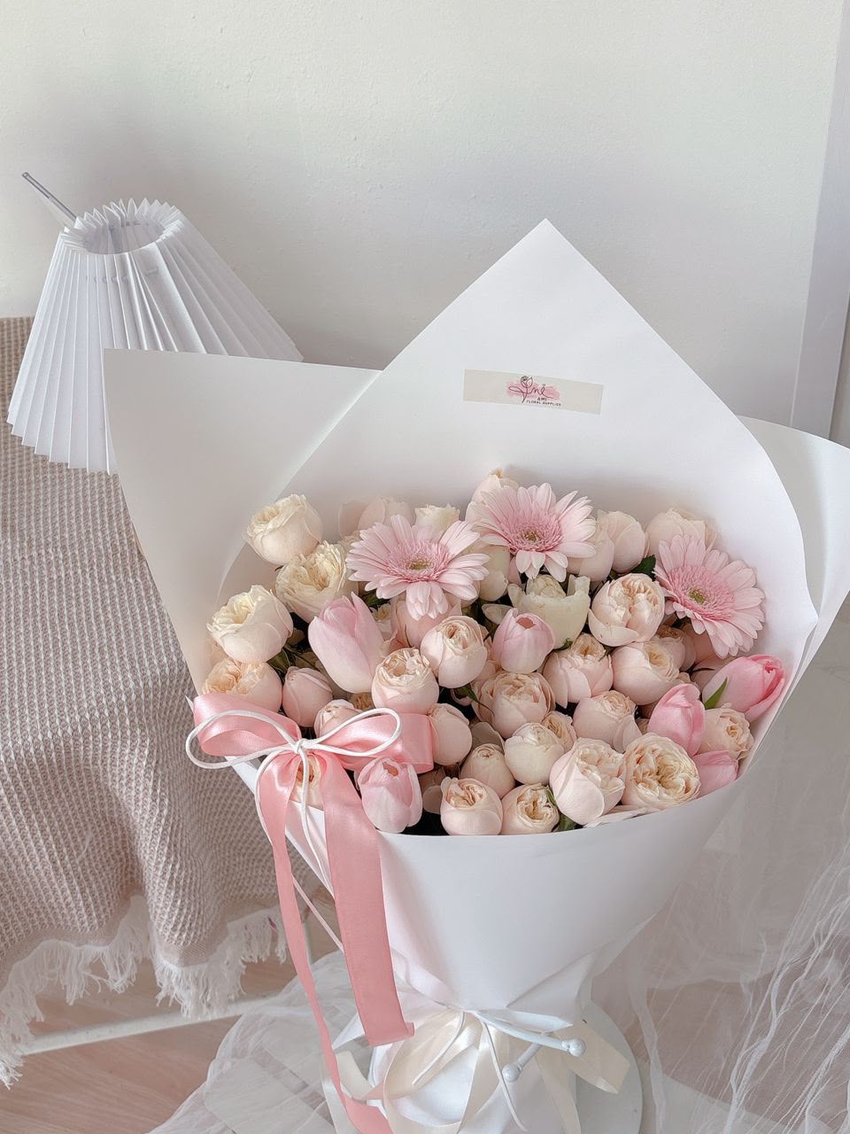 Blush Tulips | Birthday Bouquet (BD)