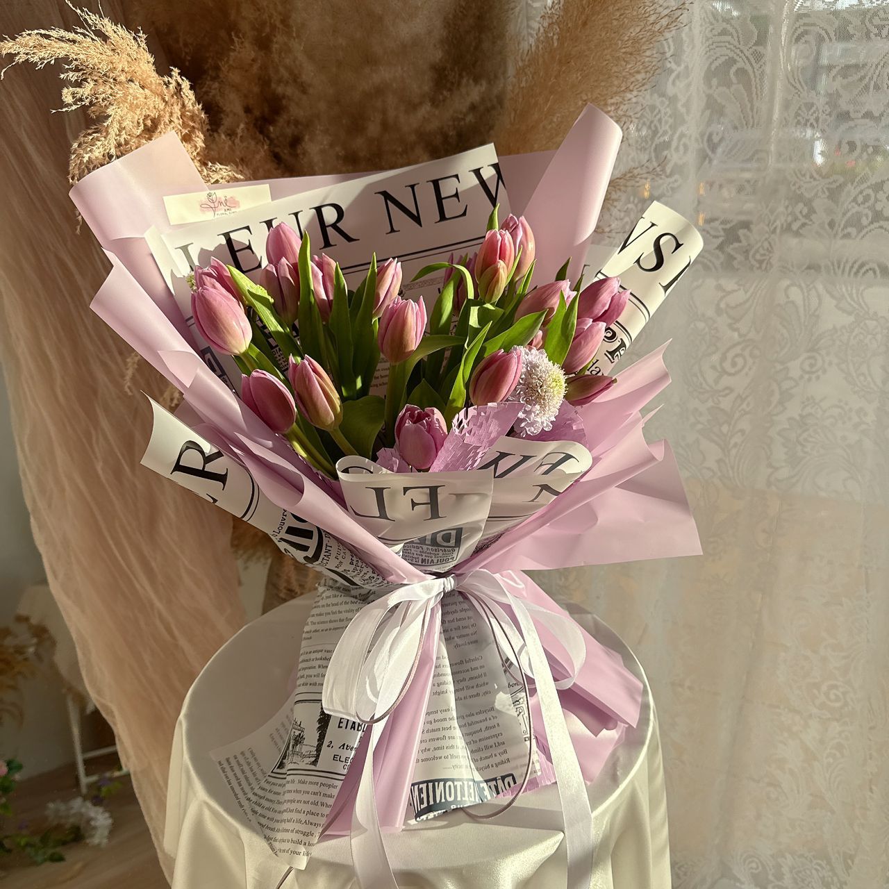 Blushing Bloom | Fresh Flower Bouquet
