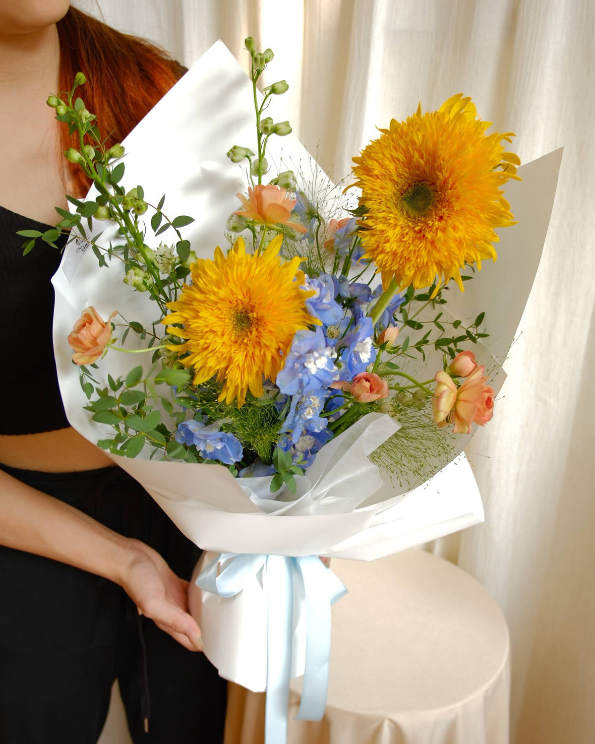 Sunlit Charm | Mixed Flower Bouquet