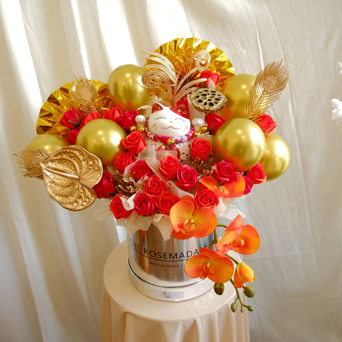 Golden Fortune | Flower Box