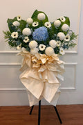 Serene Blue | Condolence Flower Stand