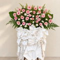 Pink Remembrance | Condolence Flower Stand