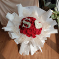 Devoted Heart | 33 Red Rose Bouquet