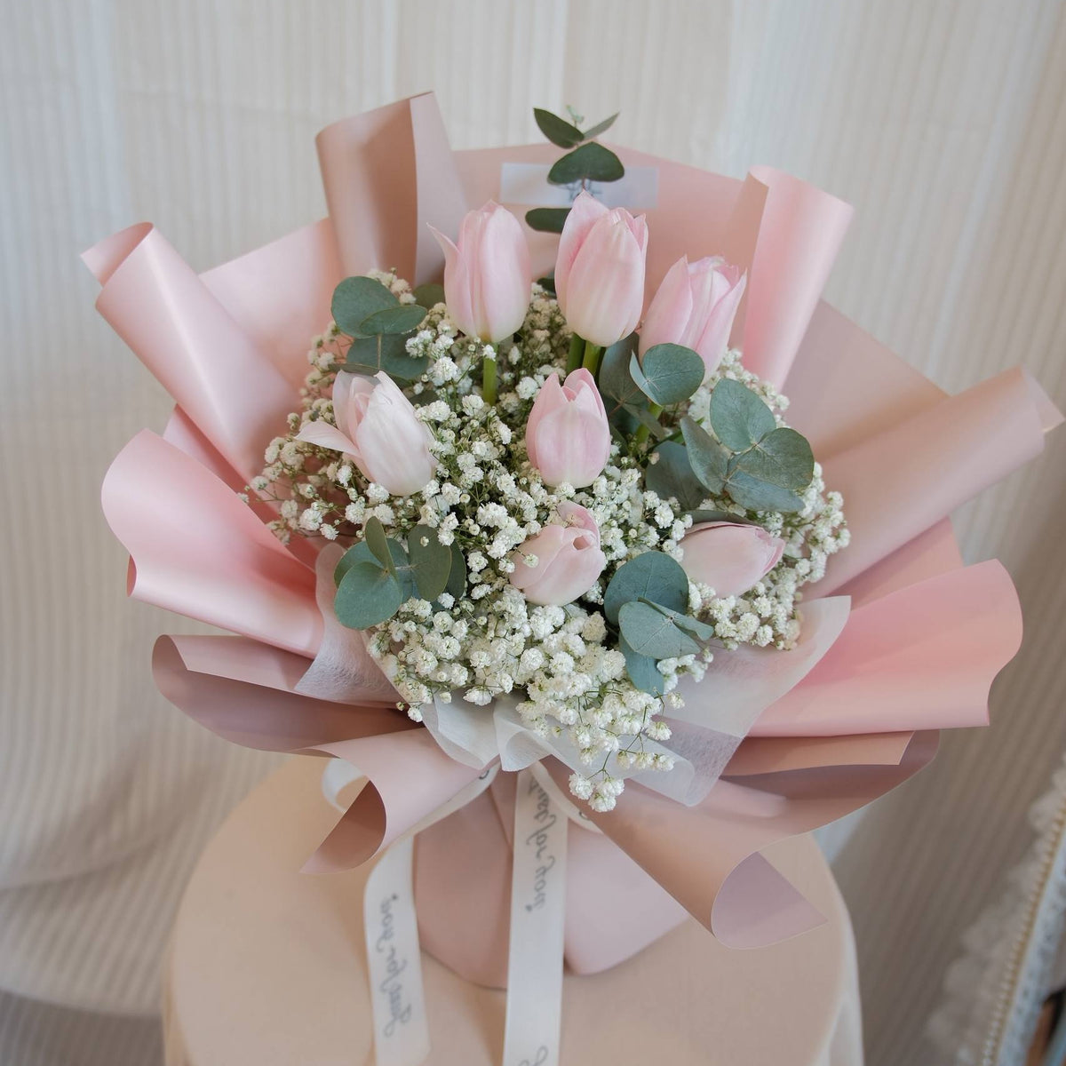 Pink Whispers | Pastel Pink Love Bouquet