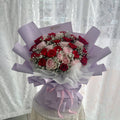 Berry Romance | 33 Mixed Roses Bouquet