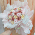Cotton Candy Love | 33 Soap Flower Bouquet