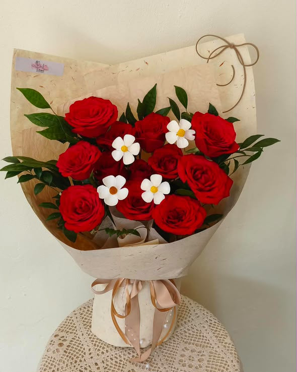 Crimson Devotion | Rose Bouquet
