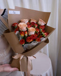Autumn Embrace | Rose Bouquet