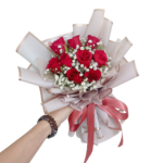 Passionate Embrace 9 Stk Red Roses - M